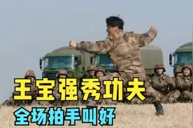 王宝强军队秀功夫，一个翻滚全是功夫啊｜综艺视频封面