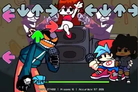 Friday Night Funkin’但是不一样的角色在唱“ugh”