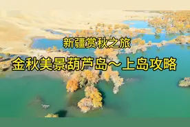 新疆赏秋秘境之旅～葫芦岛。葫芦岛在哪里？上岛旅游食宿攻略视频封面
