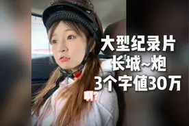 大型纪录片之《长城~炮》3个字价值30万#大力仑长城炮视频封面