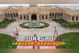 沙特算是玩明白了，让你来驻军不愿，咱弄块地方种菜可好？？