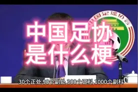 好多的官！中国足协是个啥？视频封面