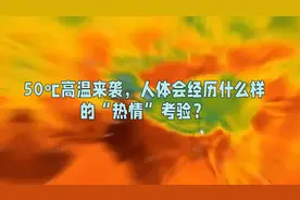 50℃高温来袭，人体会经历什么样的“热情”考验？视频封面