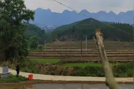 贵州刘显世将军祖地“金线吊葫芦”明堂端正，马旗仗剑，朝案雄奇