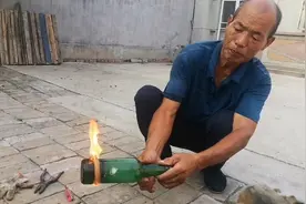 农村抓老鼠新方法，不用花钱只需一个空酒瓶，大小老鼠全抓净视频封面