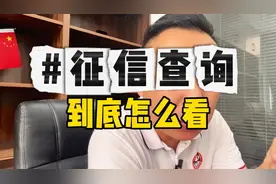 还有人不会看征信查询，这个视频解决你所有的问题视频封面