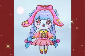 美乐蒂的不同画法，最后一种也太可爱了吧