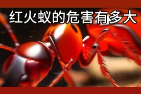 你知道红火蚁的危害有多大吗？被咬伤后又会出现哪些症状视频封面