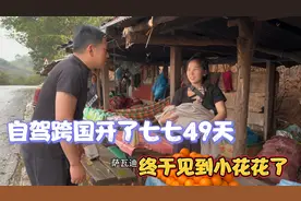 突破重重关卡，中国至老挝的艰难旅程，终于见到小花了视频封面