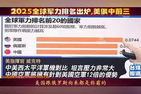 2025全球军力排行：美俄中三强，中国空军优势显著