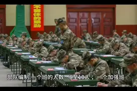 部队编制:各级别人数有多少话你知