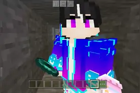 第一次玩我的世界有一段是我问我弟怎么吃食物的第一次玩请别勿喷