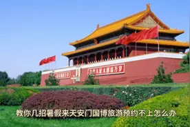 教你几招，暑假预约不到天安门门票怎么办？视频封面