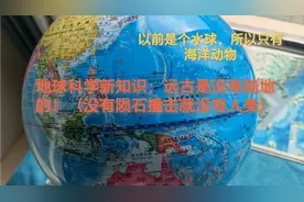 地球科学新知：远古是没有陆地的！（没有陨石撞击就没有人类）