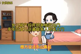 女儿破产投奔娘家被赶出门，多年后女儿逆袭娘家悔不当初视频封面