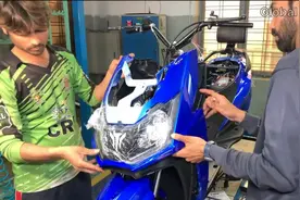 巴铁电瓶车龙头大厂，进口神秘东方大国电瓶车零件CDK组装贴标视频封面