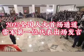 2025全国人大首场通道雷军第一位代表出场发言视频封面
