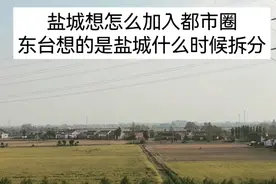 盐城想怎么加入都市圈，东台想盐城什么时候拆分？视频封面
