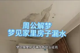 梦见家里房子漏水是什么意思？视频封面
