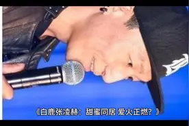 白鹿张凌赫甜蜜同居