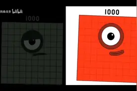 数字方块 但扭曲正常对比 1K~1M