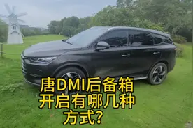 唐DMI后备箱开启有哪几种方式？