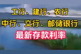 最新！2025年各大银行存款利率一览，存钱必看！视频封面