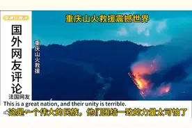 重庆山火感人救援感人震惊国外网友，国外网友直呼中国人的凝聚力视频封面