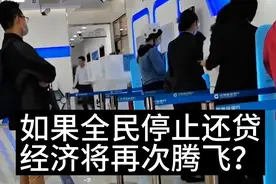 全民停止还贷，中国经济将即可起飞？网友热议！视频封面
