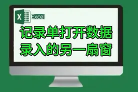 Excel高效办公技巧精粹：Excel记录单打开数据录入的另一扇窗！