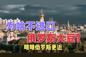 明明俄罗斯更近，为啥我们要进口美国大豆？ #大豆视频封面