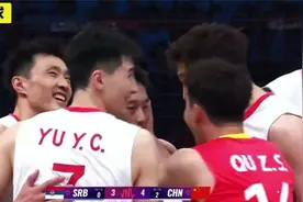 中国男排VS塞尔维亚🇷🇸第三局江川火力全开中国男排一波流打停比赛视频封面