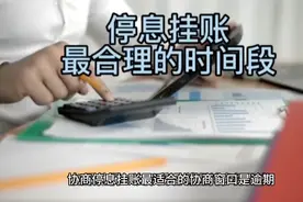 停息挂账最合理的时间段你知道吗  快来看看吧视频封面
