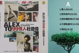 杜德伟《情人》磁带专辑内录，无损音质、怀旧味的享受，助眠视频封面