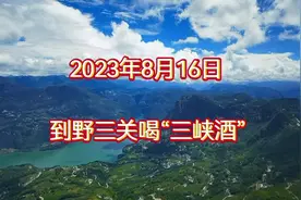 到野三关喝“三峡酒”视频封面