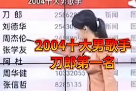 2004年网络票选十大男歌手，刀郎第一名视频封面