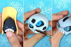 韩国欧巴大神用粘土制作宝可梦剑盾雪童子 冰鬼护 MEAG冰鬼护视频封面