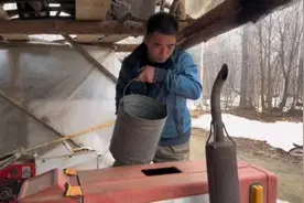 今天带你们看看，膨化爆米花是怎么做出来的？#抖音记录农村生活