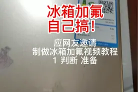 冰箱加氟 自己搞视频封面