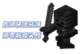 前期如何快速获得凋零骷髅头#我的游戏日常 #原创剪辑 #我的世界