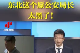 东北这个原公安局长 太黑了！ 