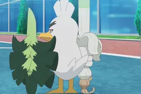 大葱鸭进化 葱游兵 #精灵宝可梦