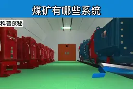 三维动画清晰告诉你煤矿有哪些生产系统和辅助系统#煤矿 #矿工视频封面