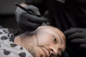 讲究！男士仿真胡须定制！#络腮胡 #精致男人 #配了胡子才是型男