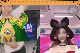 #舞帝利哥娜美相声式宠粉 舞帝利哥和娜美两人口才太好了，这段舞蹈太美我先悄悄录了！#抖音直播粉丝狂欢节视频封面