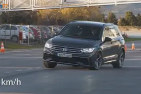 2021款大众途观麋鹿测试，了解操控性能后，买不买做个参考