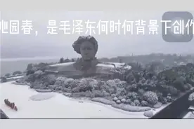 沁园春.是毛泽东在什么背景下何时何种心情写下的呢？视频封面
