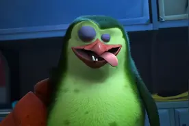 搞笑动漫电影：企鹅特工4人组，变异的企鹅 粤语版5 #马达...视频封面