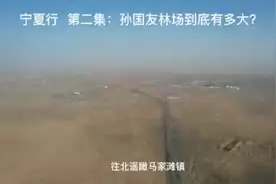 宁夏行 第二集：孙国友的林场到底有多大。科普小知识，一万亩约6