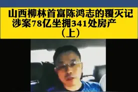 山西柳林首富陈鸿志的覆灭记，涉案78亿坐拥341处房产（上）组建“保安队”暴力开路 强夺他人煤矿承包经营权视频封面